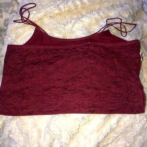Laced cami top